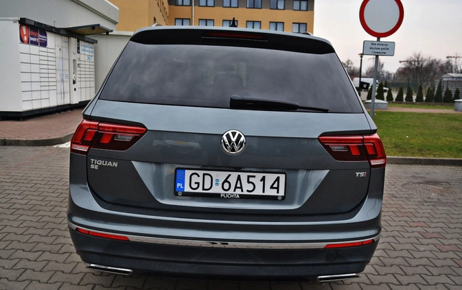 Volkswagen Tiguan Allspace cena 83900 przebieg: 154900, rok produkcji 2017 z Łazy małe 326